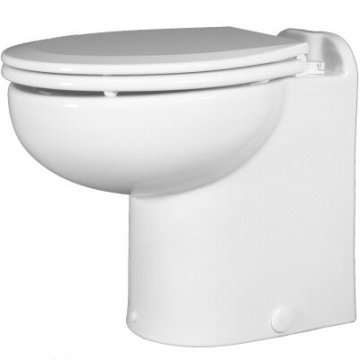 Marine Elegance Toilet - Tall - Straight Back - Freshwater - Push Button Flush